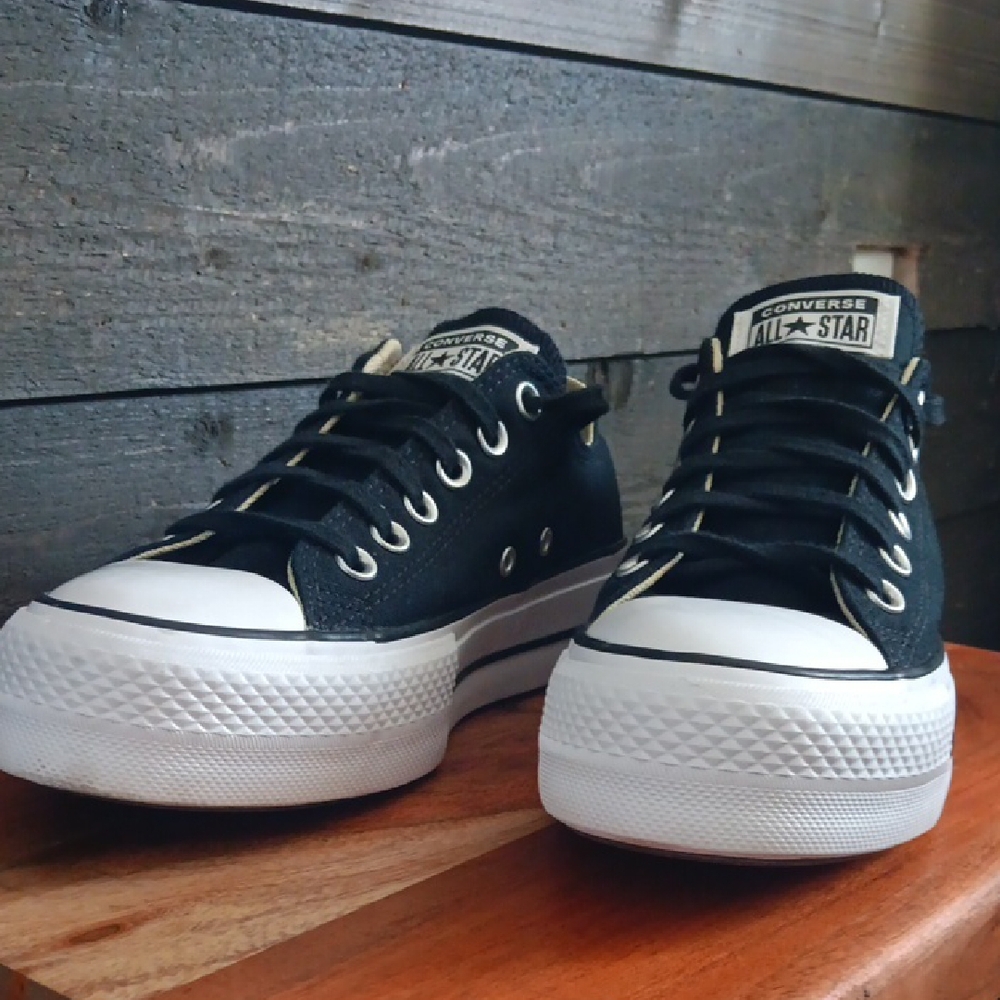 Converse All Star Classic Black Canvas Sneakers - Picture 2 of 11